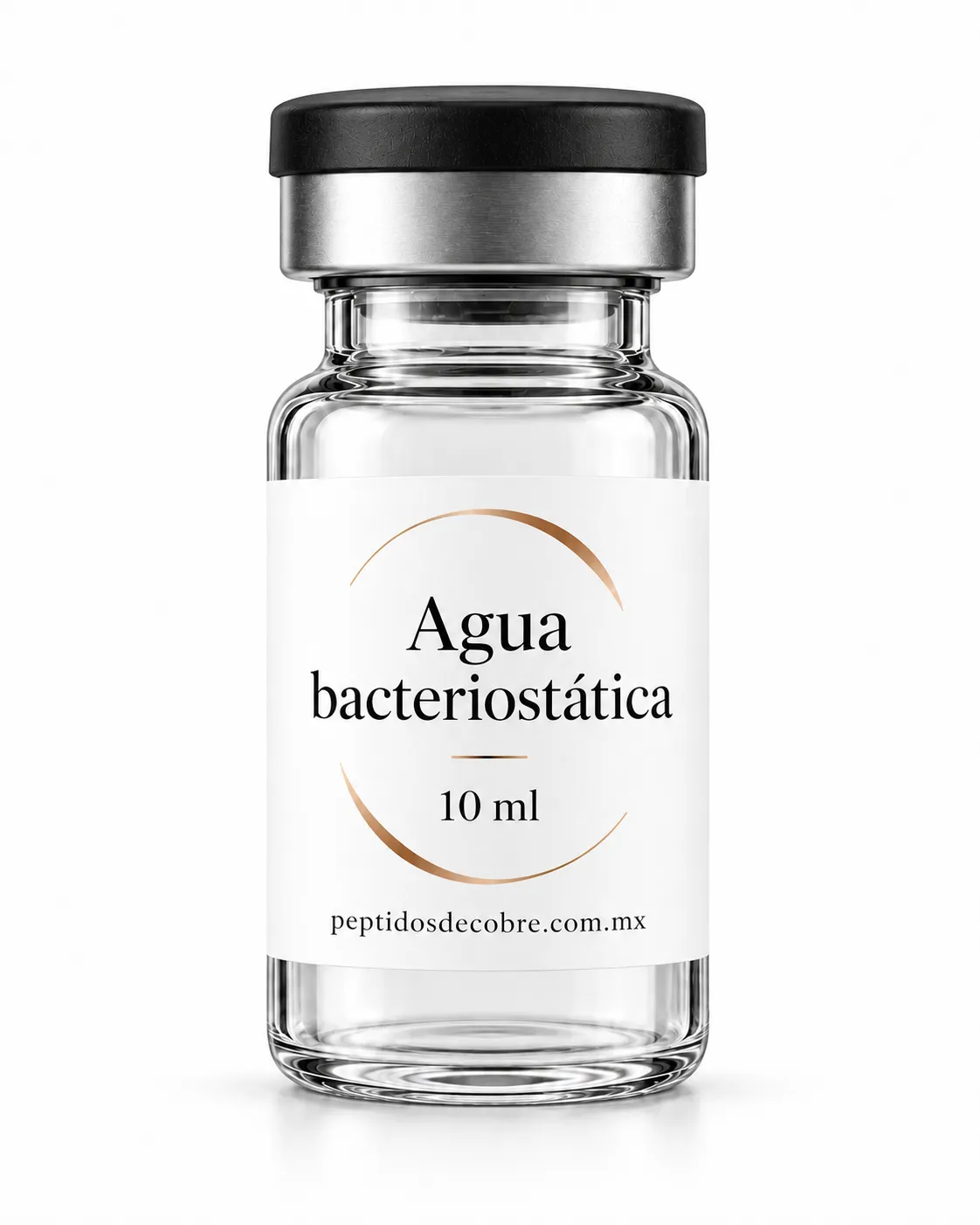 Vial de agua bacteriostática de 10 mL
