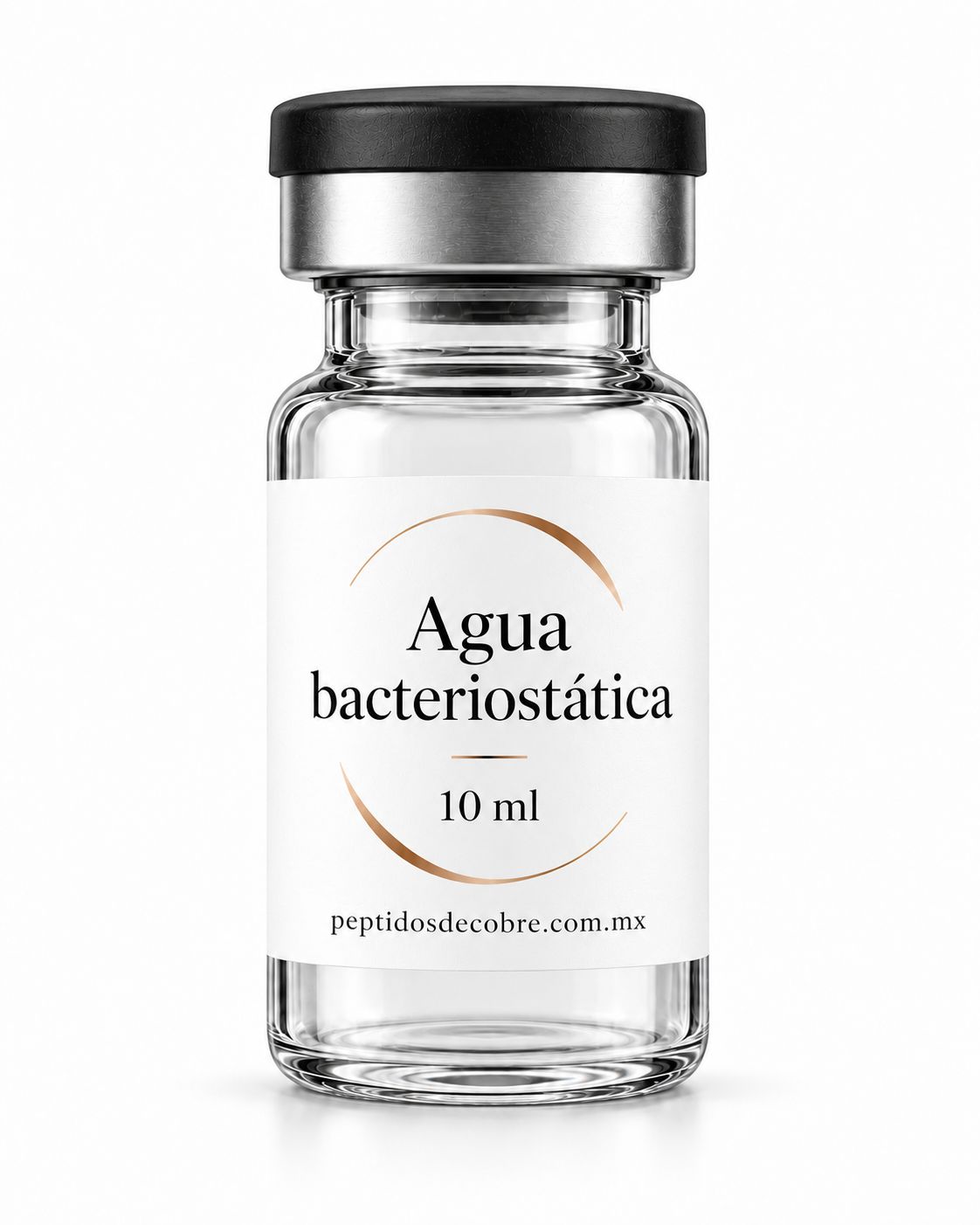Vial de agua bacteriostática de 10 mL